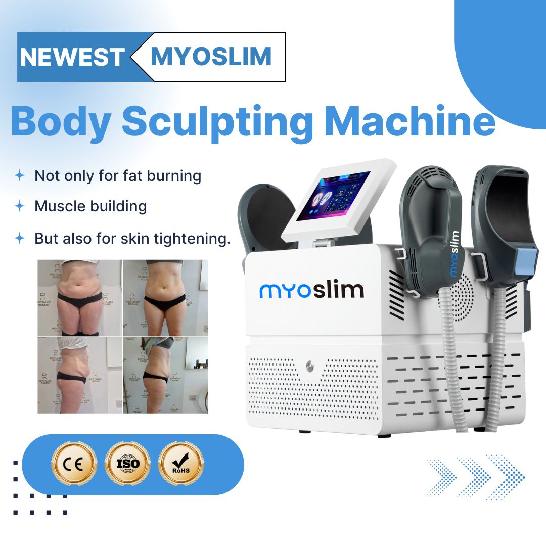 Professional EMS Body Sculpting Machine Myoslim Fat Reduction Slimming Device For Muscle Building Body Toning And Shaping Beauty Equipment
