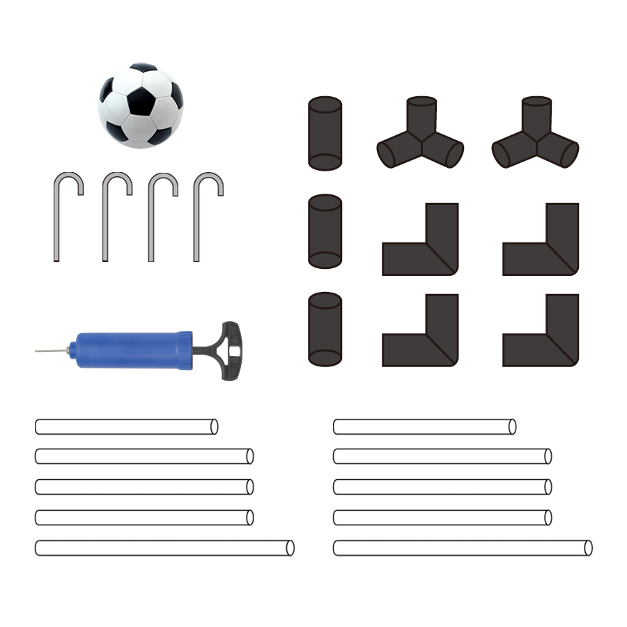 Portable Folding Soccer Door Toy for Children - Interactive Outdoor Game