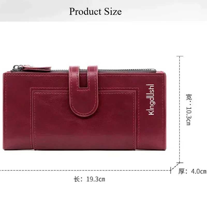 ible New Men and Wens Lg Wallet European and Fi Phe Bag PU Leather Mti Card Carrying Bags Purses Y250707