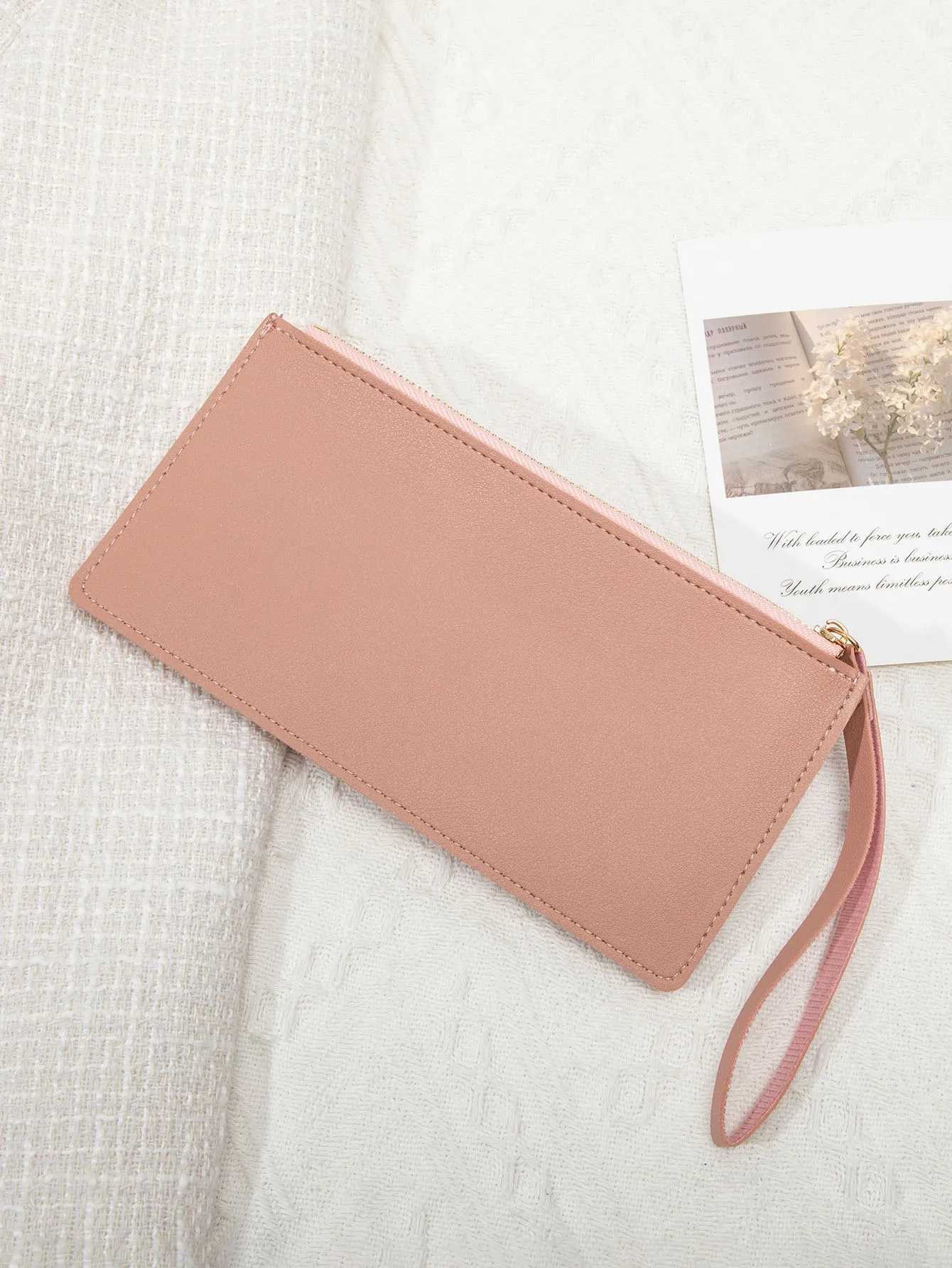 tra thin mini PU leather coin purse simple mens lg card bag multifunctional handheld holder mens wallet Y250707