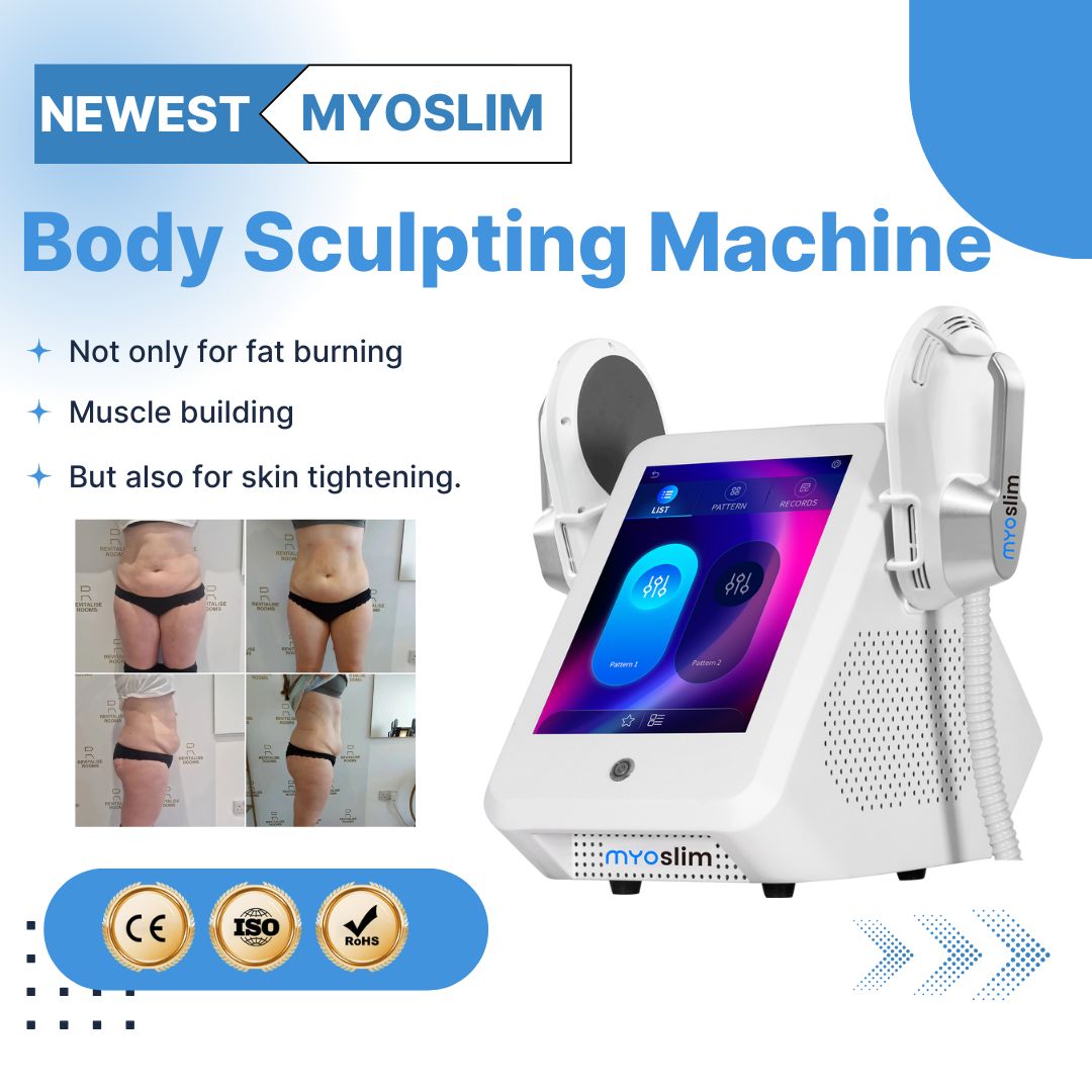 EMS Body Contouring Machine Professional Fat Burning Slimming Device Muscle Stimulation Equipment Myoslim For Salon Beauty Treatments
