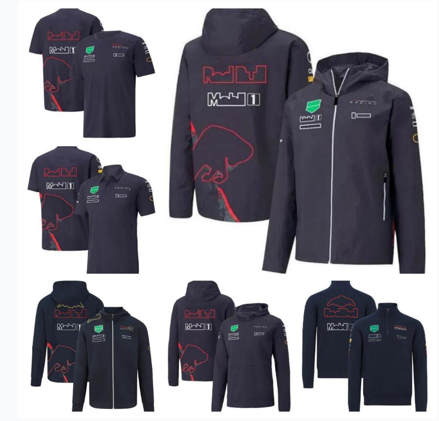 F12025 short-sleeved T-shirt spring and autumn team F1logo hoodie same customised