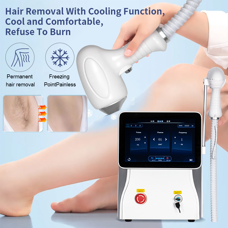 Powerful 3500W Alexandrite Ice Platinum Laser Epilator Professional Diode Laser Machine Permanent Hair Remover