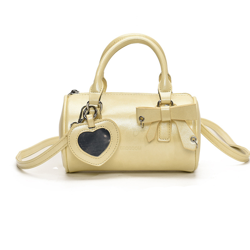 Free shipping designer Summer Yellow Super Hot Cylinder Bag Women 2025 New Light Luxury Niche Design High-end Pillow Crossbody Bag