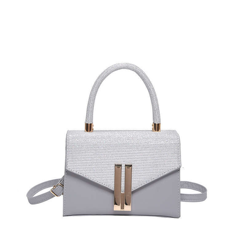 2025 New Versatile Shoulder Crossbody Autumn and Winter Fashionable High-End PU Handbag Small Square Bag for Women