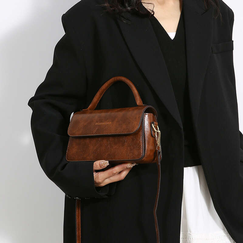 High-end for Women Summer New Korean Style Handheld Small Square Fashionable Versatile Ins Single Shoulder Crossbody Bag