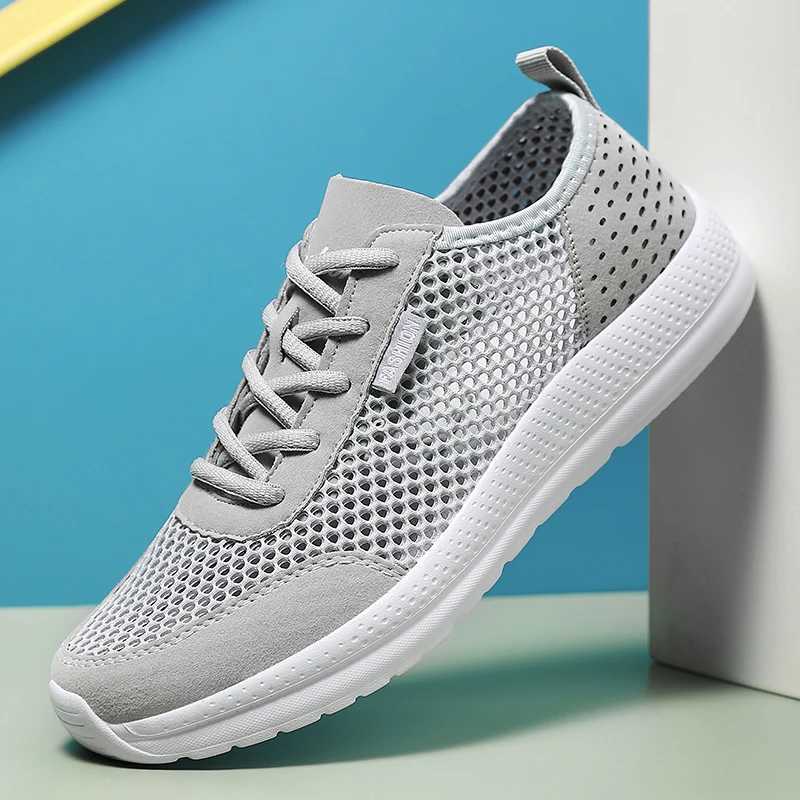 Men Soft Sport Shoes Breathable Fion Mesh Running Shoes Comfortable Men High Quality Outdoor Lightweight Sneakers for Men Y250707