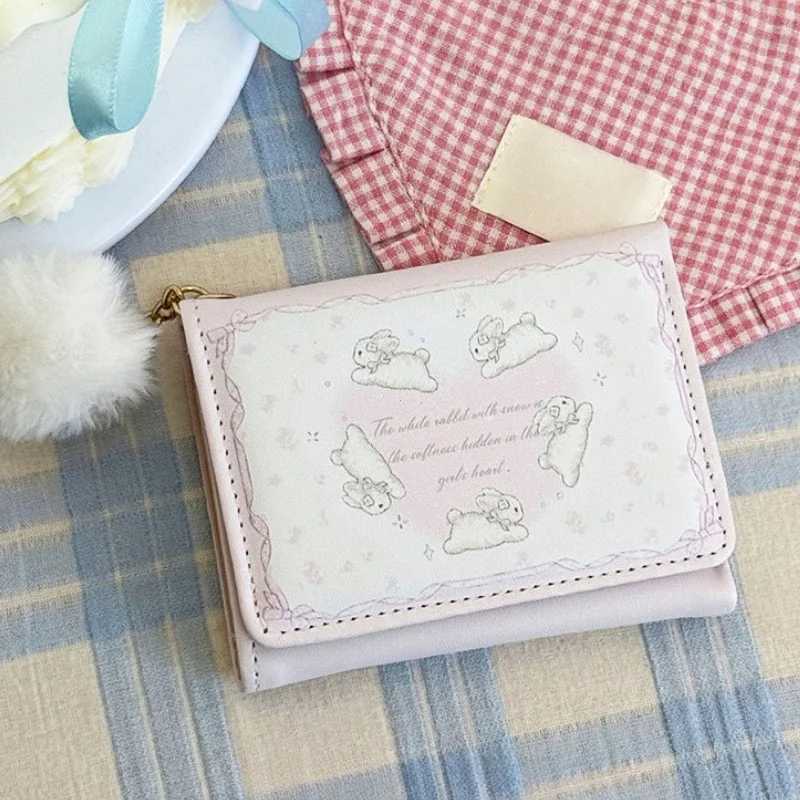 1 Pcs Cute PU Leather Coin Purse Cartoon Waterproof Card Wallets Holder Students Change Money Organizers Gift Bag Y250707