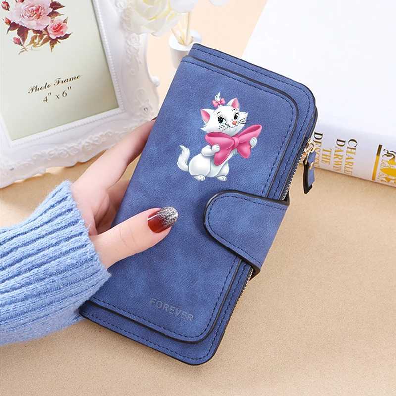The Aristos Large Capacity Wallet Girl Marie Anime Figures Purse Wan Mti Card Slot Multifunctional Card Holder Y250707