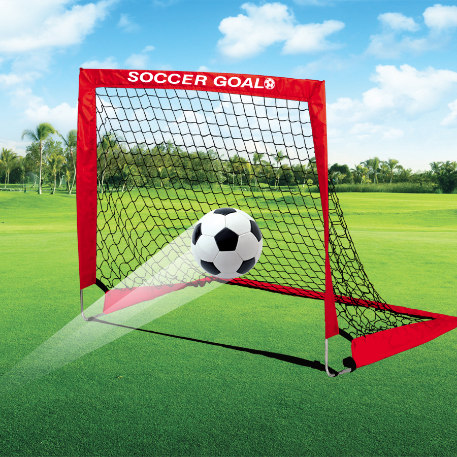 Fun at Home: Collapsible Soccer Goal Post with Net for Little Athletes