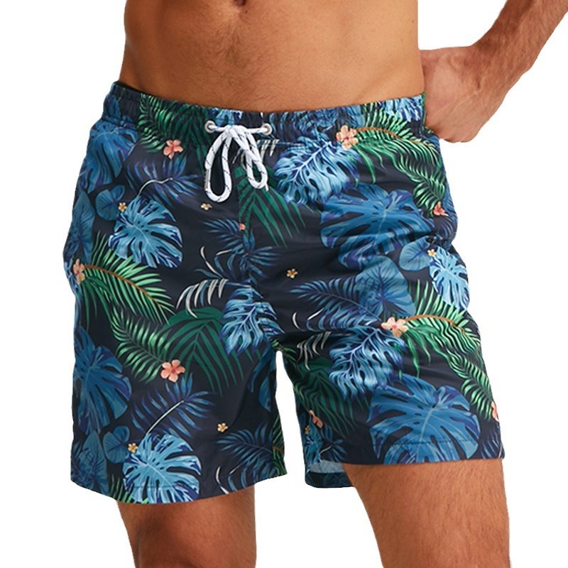 Designer Men's Beach Shorts Camouflage European And American Printed Drifting Shorts Men's Cross Border Quick Drying Export Casual Shorts Fa