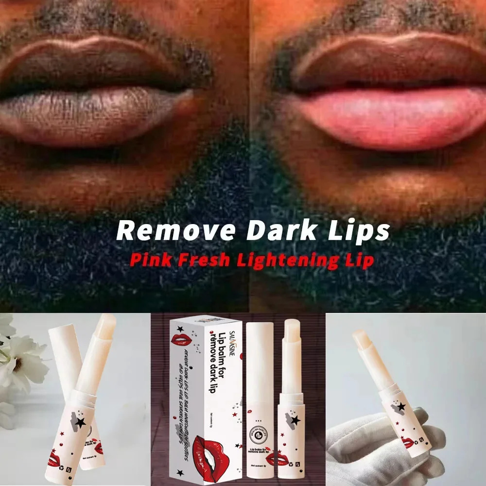 Lips Pink Fresh Bleaching Cream Treatment Remove Dark Smoke Lips Lip Balm izer Nourishing 250613