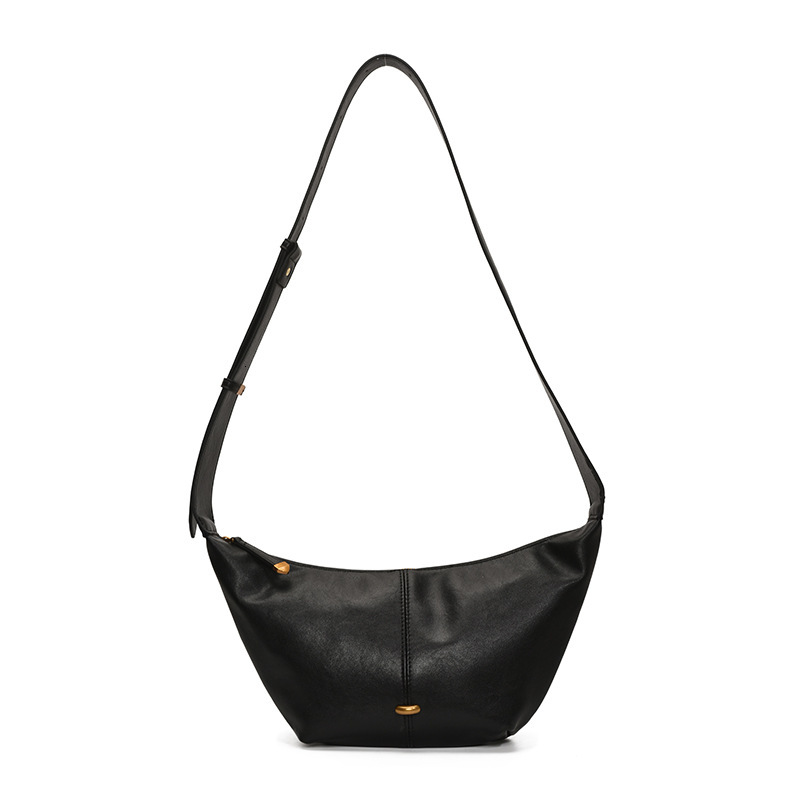 Free shipping designer Korean Version High-Quality Simple Casual Versatile Shoulder Bag Commuter Bag for Women 2025 Summer New Crossbody Dumpling Bag
