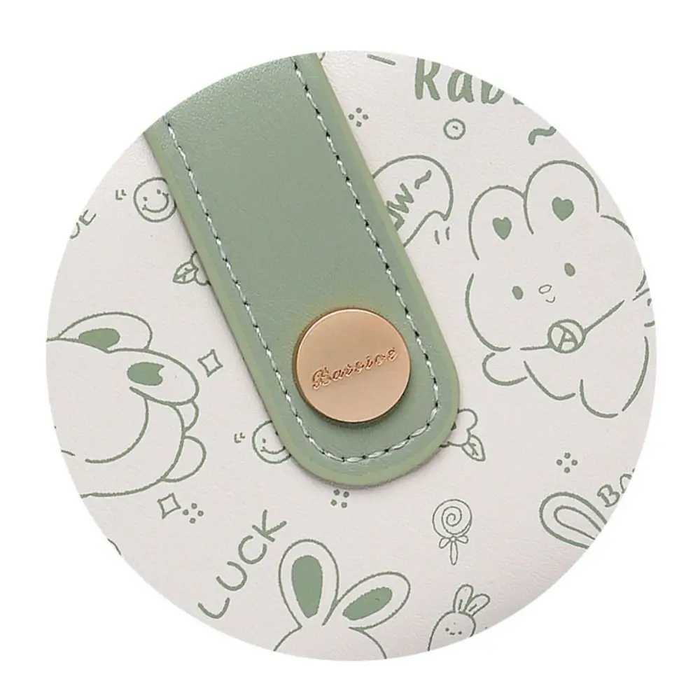 Cute PU Leather Short Wallet Zipper High-capacity Coin Purse Carto Rabbit Card Bag Cluh Bag Mey Bag Wen Girl Gift Y250707