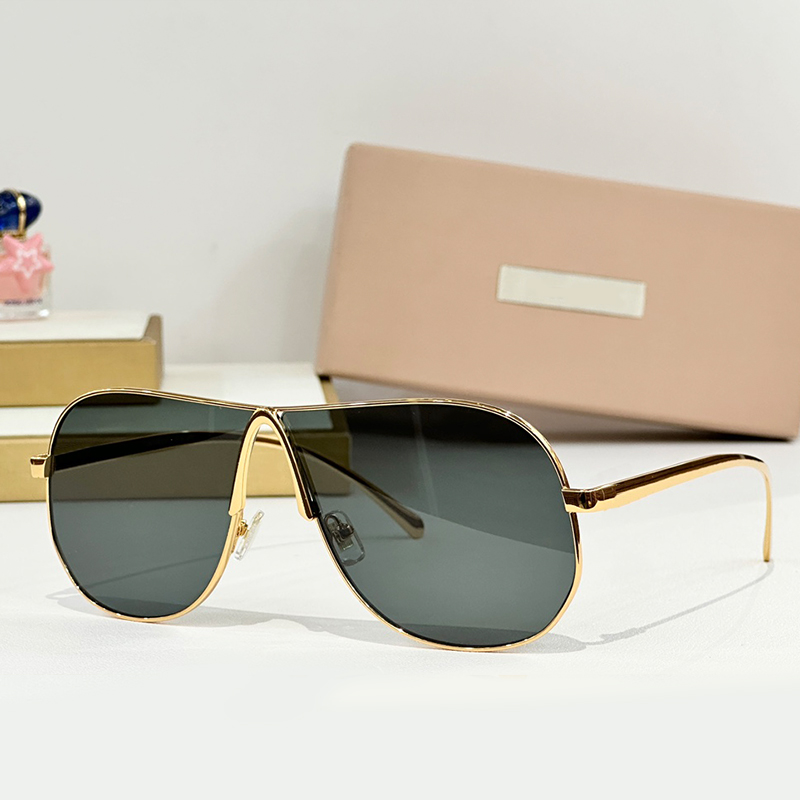 Luxury Ombre Sunglasses Womens Mens Oversize Metal Eyewear A623S Designer Sunglasses Outdoor Goggles UV400 Protection Glasses With Box