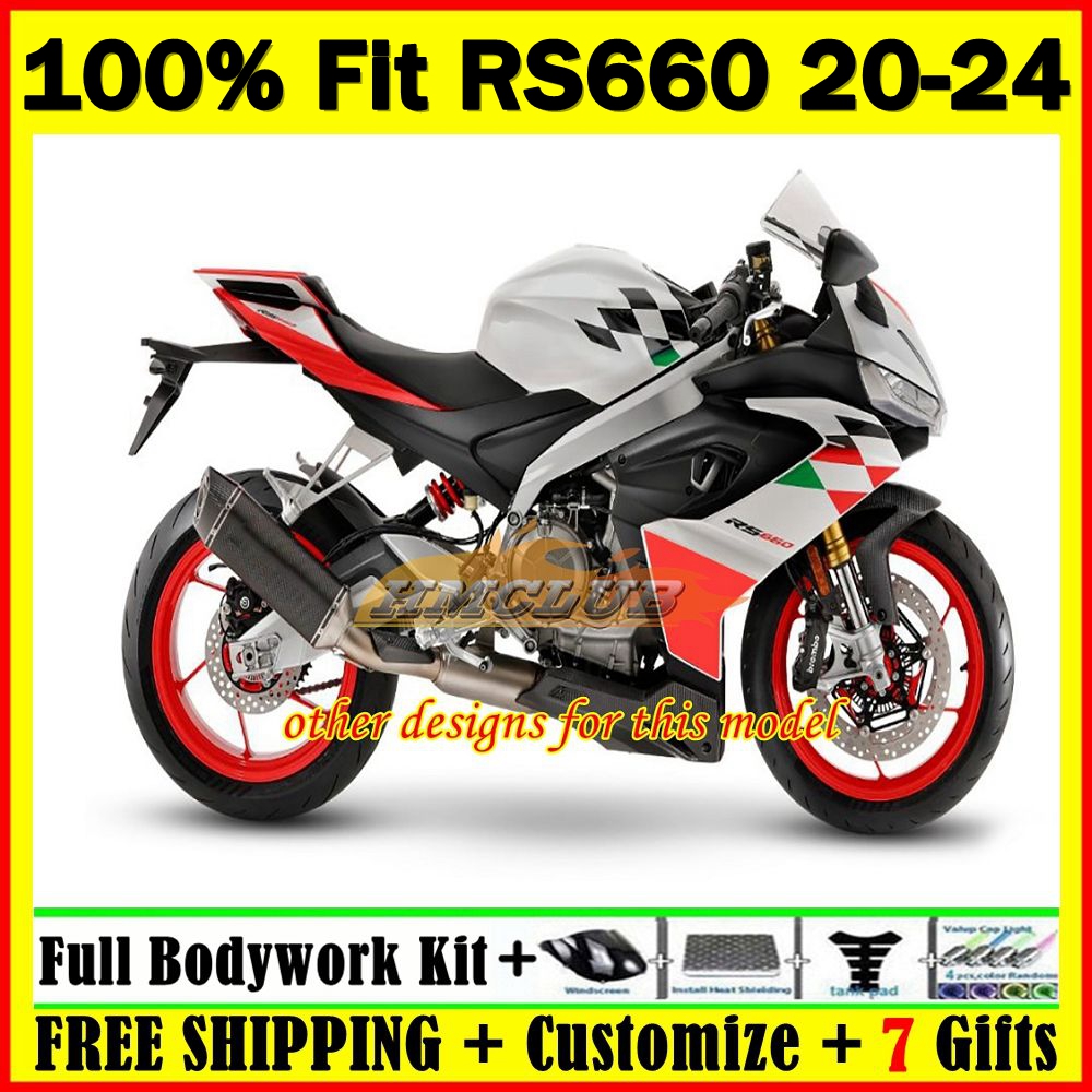 Injection Mold Full Body Kit For Aprilia RS660 RS 660 RS-660 CC RR Light Cyan 20 21 22 23 24 Frame 11HC.39 660CC 2020 2021 2022 2023 2024 Free customi