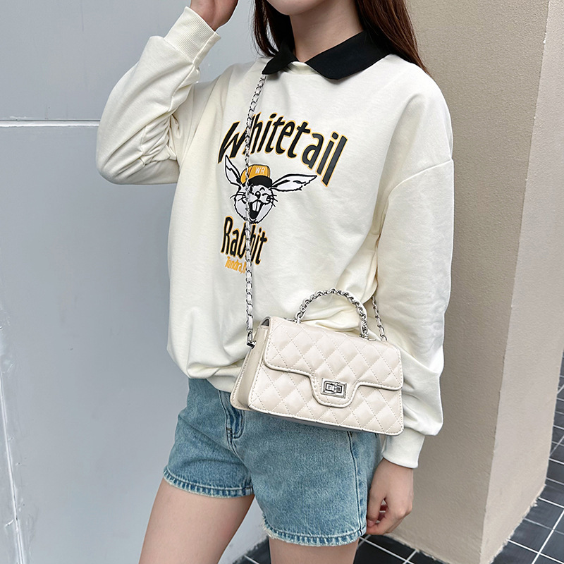 Free shipping designer Handbag Small Square Bag for Women High-End Luxury Style 2025 Summer New Chain Bag Fashionable Shoulder Bag Crossbody Bag High-