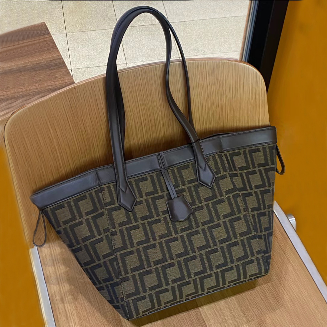 Designer Bag Tote Bag Large Capacity Bag classic Floral Coated Full Print Leather Shopping Bag Women's High-end Handheld Tote Bags Basket Single Shoulder Bags12