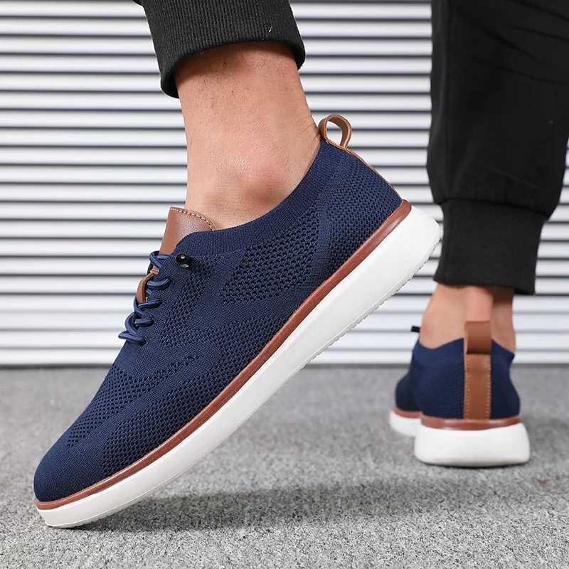 Mens Lightweight Knitted Shoes Cfortable All Day Long Have Excellent Fit Walking Shoes Suitable for Daily Wear Hiking Shoes Y250707