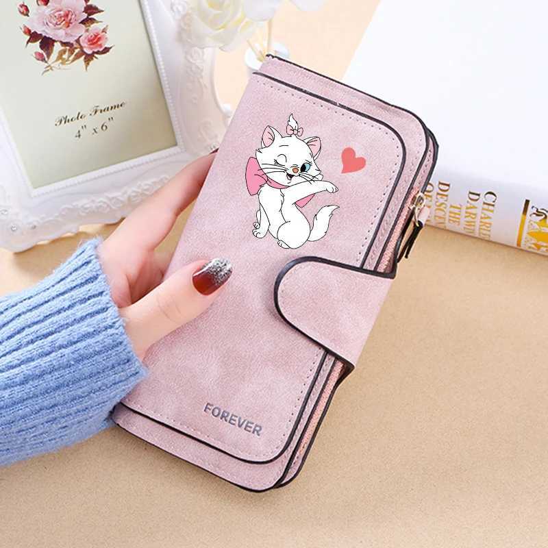 The Aristos Large Capacity Wallet Girl Marie Anime Figures Purse Wan Mti Card Slot Multifunctional Card Holder Y250707