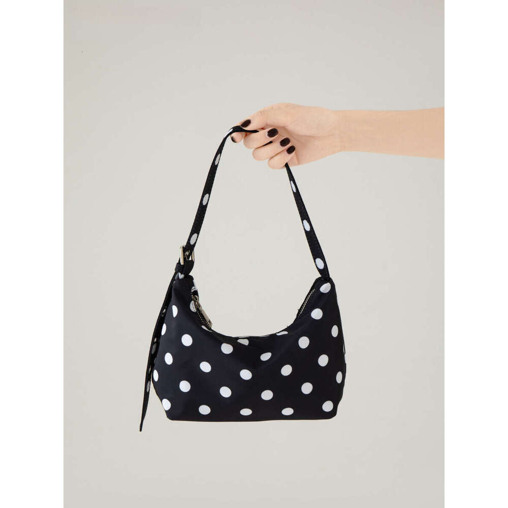 Women's handbag 2025 polka dot underarm bag women's niche design high-end and versatile shoulder bag