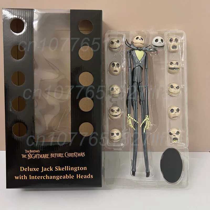 12 The Nightmare Before Christmas Jack Skellington Action Figure Jack Chair Special Version Model Toy Christmas Gift W250707