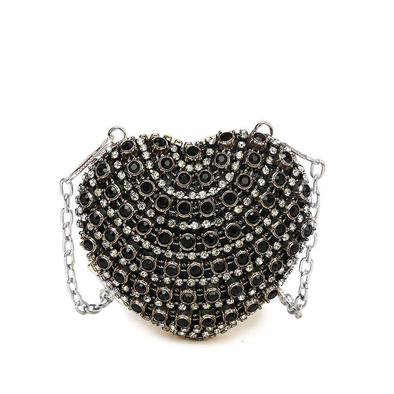 Exquisite Rhinestone Mini For Women New Fashionable Handbag High-End Evening Single Shoulder Crossbody Small Bag - view 7