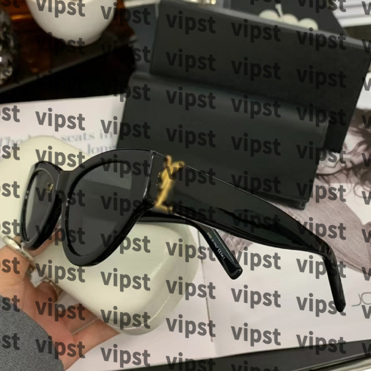 Luxury Sunglasses for Women and Men Designer Same Style Glasses Classic Cat Eye Narrow Frame Butterfly Eyeglasses With Box