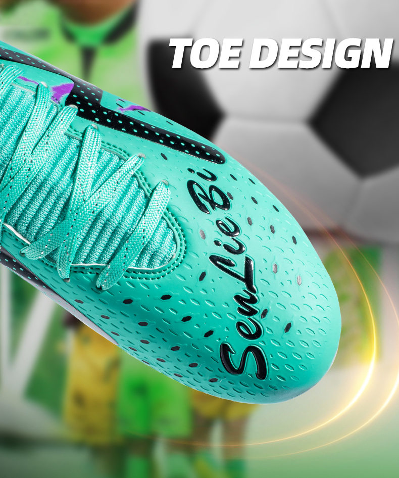 Football Shoes Men's Falcon TF Broken Nails Children's Primary and Secondary School Students Little Plum Long Nails Sports Training Short Na