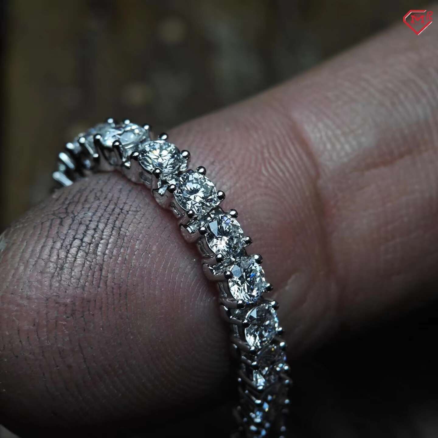 Factory Tennis Bracelet 4mm Women Men Elegant 925 Sterling Silver Iced Out VVS Moissanite Tennis Chain