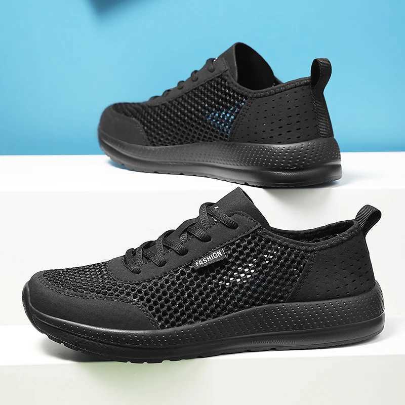 Men Soft Sport Shoes Breathable Fion Mesh Running Shoes Comfortable Men High Quality Outdoor Lightweight Sneakers for Men Y250707