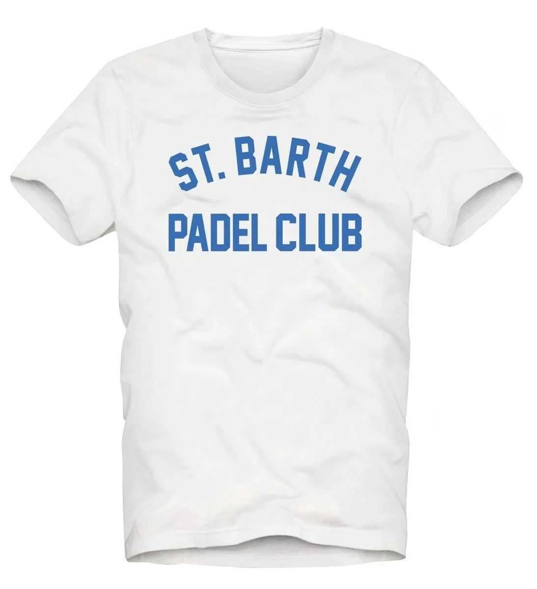 2025 MC2 Saint Barth Padel Peripheral Pattern Printing Summer Luxury Brand Cotton Mens and Womens T-shirts Short Sleeves Top W250707