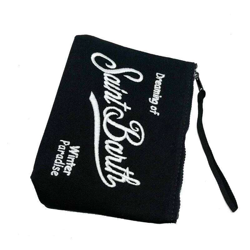 Luxury Bag SAINT BARTH 2025 New Towel Polyester Women's European And American Clutch Bag Diving Handbag