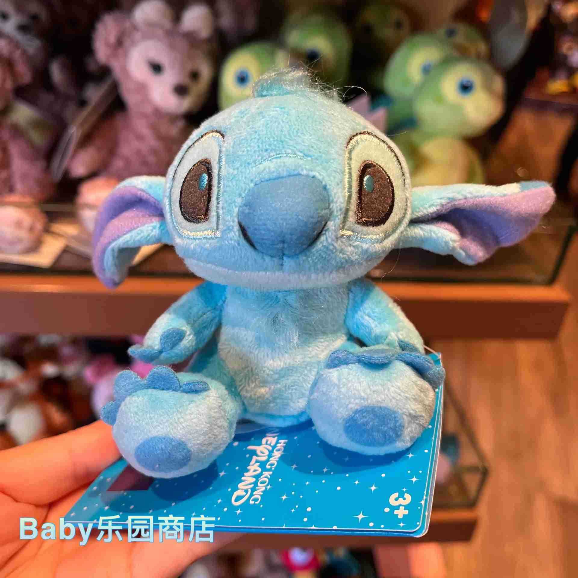 Disney Original Disney Stitch Toy Story Winnie The Pig Jumping Tiger Anime Figure Character Doll Sitting On Shoulders Magnet Doll Child W250707