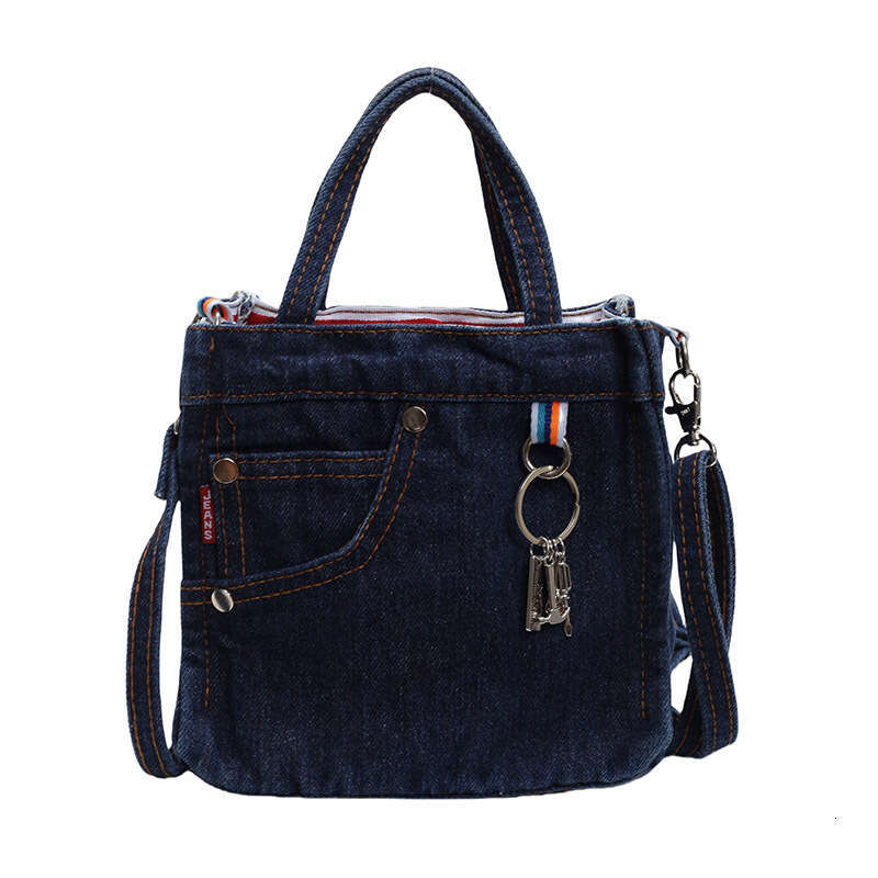 Crossbody for Women, Exquisite Vintage Washed Denim Bag, Ins Style, Artistic Personality, Creative Design Handbag, Shoulder Bag
