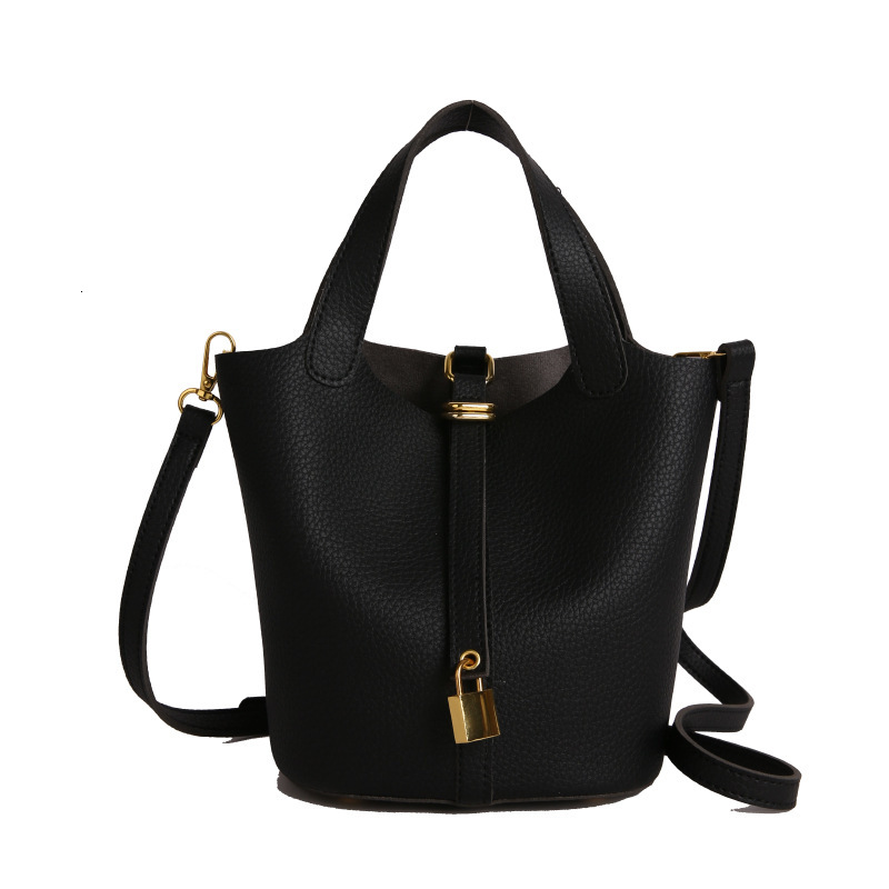 Free shipping designer Cream Yellow Basket Bag for Women 2025 New Luxury Niche High-end Commuter Handbag Crossbody Bag Bucket Bag