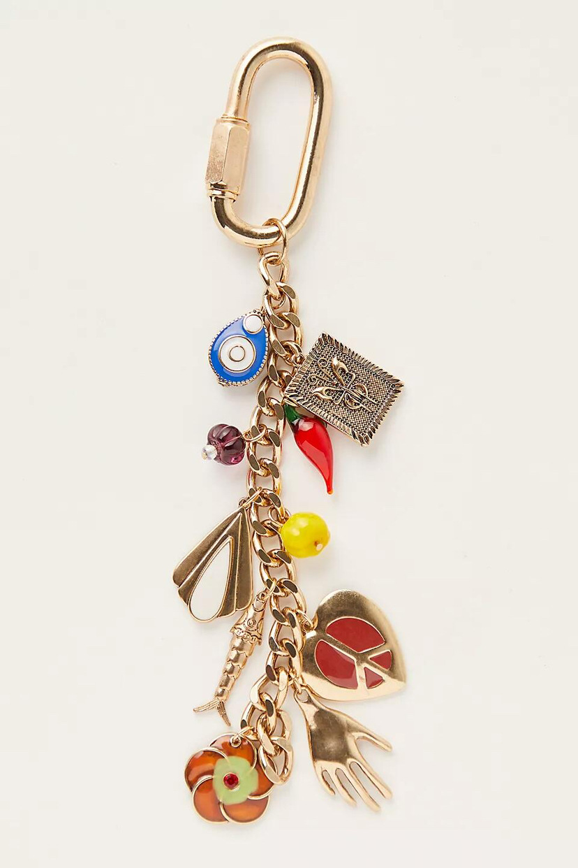 Chic Artisanal Keyring Collection Featuring Unique Designs from FreePeople