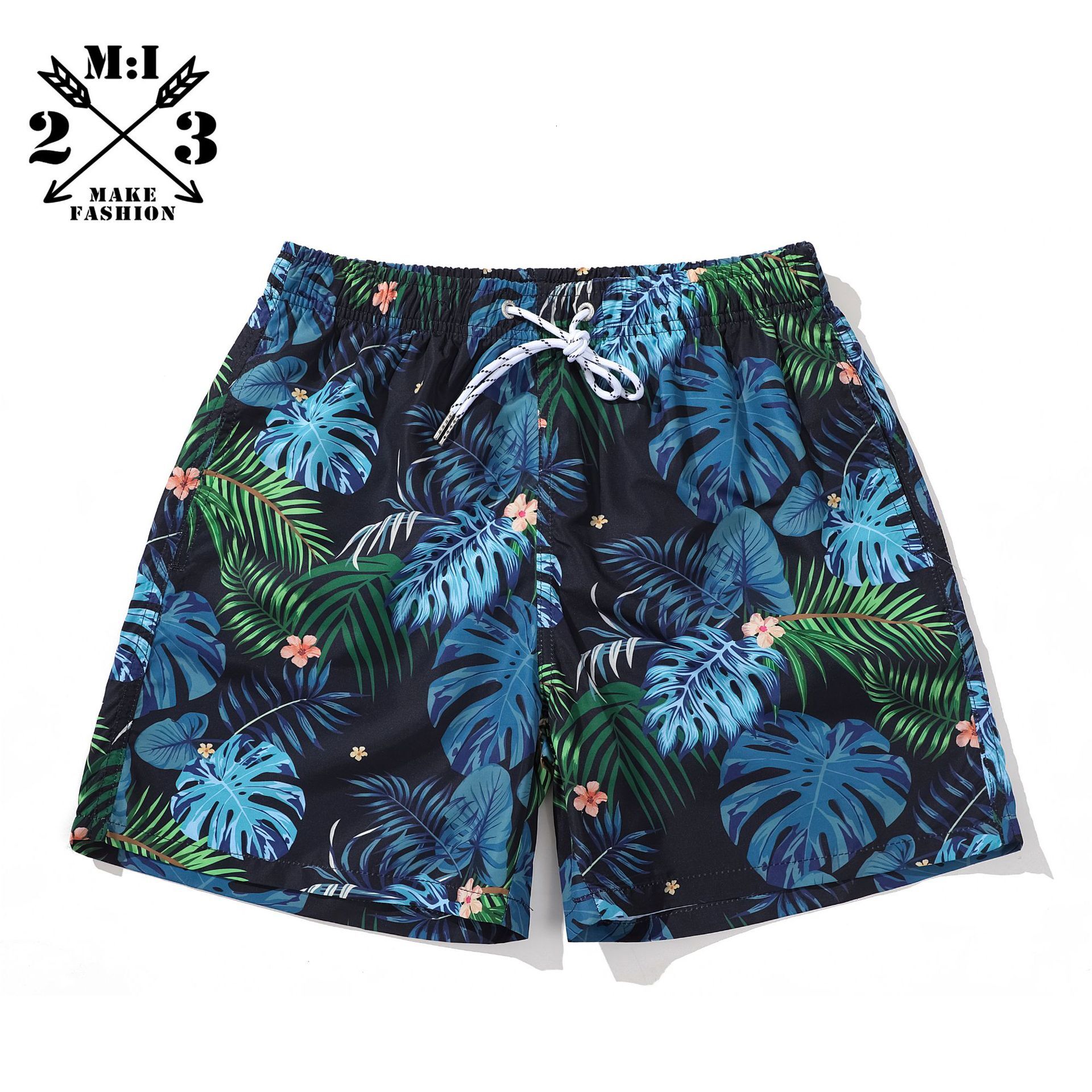 Designer Men's Beach Shorts Camouflage European And American Printed Drifting Shorts Men's Cross Border Quick Drying Export Casual Shorts Fa