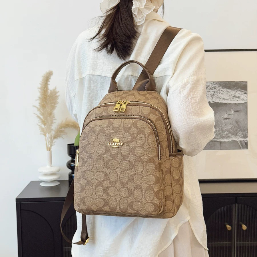 Backpacks Designer Bags Luxury Bags Fashion Shoulder Rucksack Unisex Vintage Old Flower Brown Large Capacity Student Commuter Backpack Backpack School