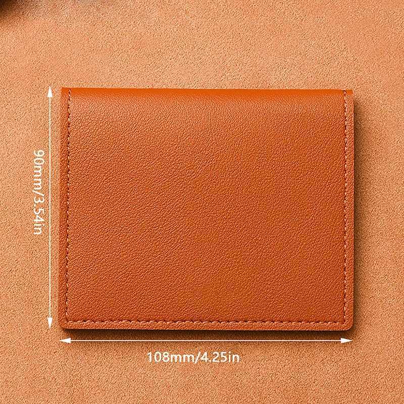 1Pc Card Bag Slim And Compact Bank ID Card Case Drivers License Wallet Simple And Anti-Demagnetization Card Holder Y250707