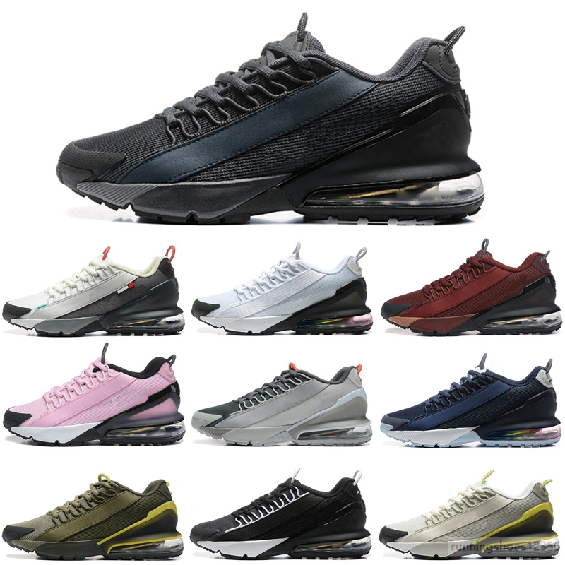 Designer Pulse Mens Running Shoes Women Mesh Triple Black White Navy Bule Rose Pink Red Men Sports Sneakers Trainers Outdoor Size 36-46