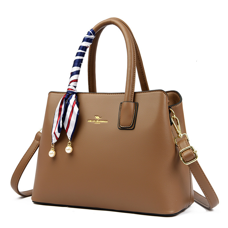 Free Shipping Kangaroo Leather Wedding Gift Bag 2025 Designer New Large Capacity Mother Bag Women's Handbag Fashion Crossbody Bag