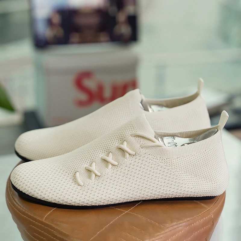 YRZL Thin Bott Breathable Mesh Loafers Men Anti-Slip Driving Shoes Summer Casual Cfortable Walking Shoes Off Mens Y250707
