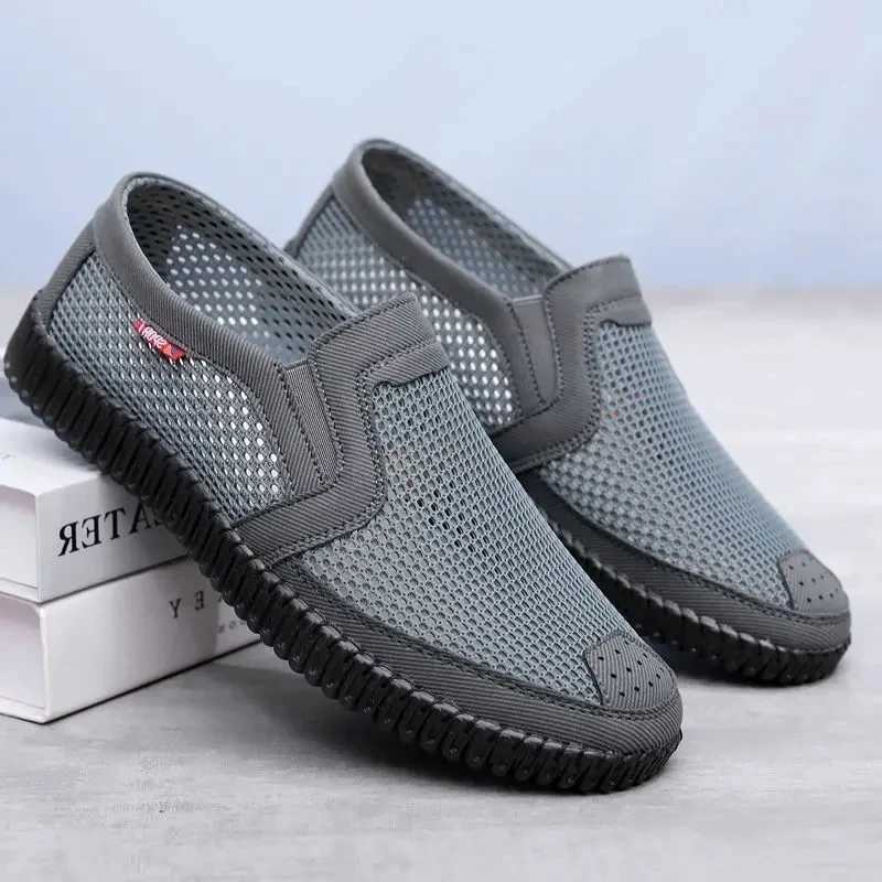 Breathable MenS Sneakers Mesh Fabric Casual Sneakers New MenS Summer Sneakers Cheap Shoes Clearance Sing Y250707