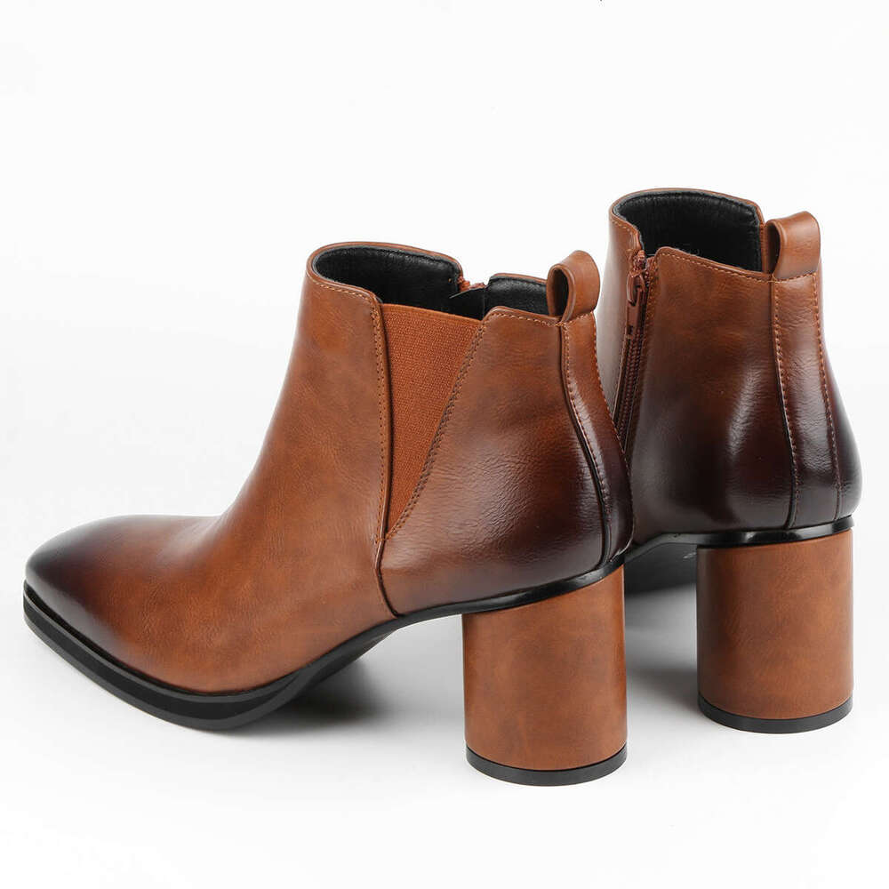 Free shipping Chelsea Free shipping Fashion Business Height-Increasing High-Heel Men's Cowboy Boots - view 5
