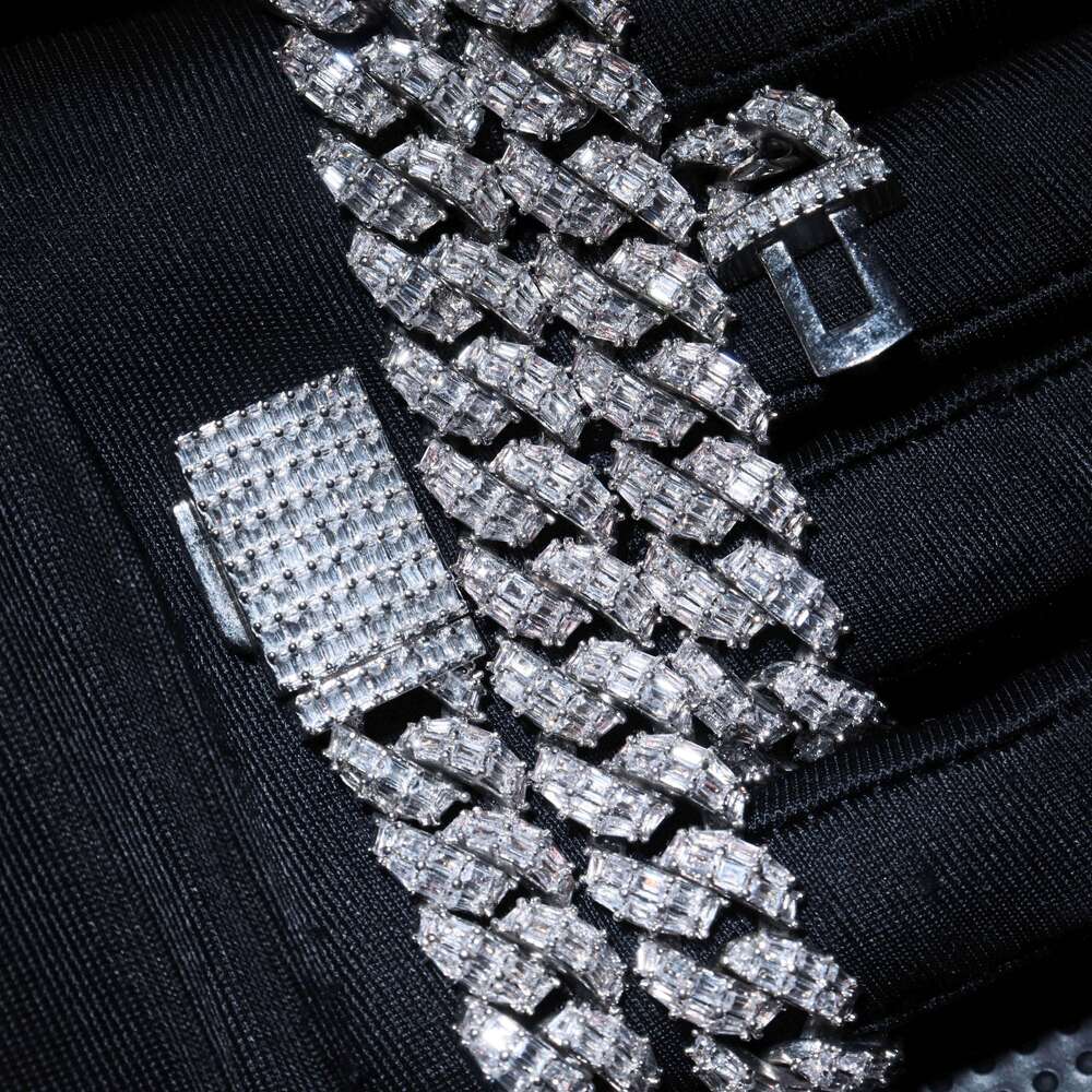 Fine Jewelry Necklaces 925 Sterling Silver Diamond Necklace Europe and the United States Popular