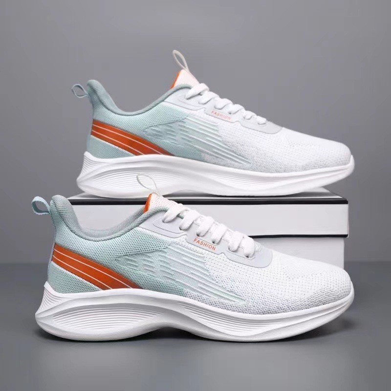 2025 Men's Sneakers Summer Mesh New Breathable Soft Sole Versatile Lightweight Casual Non-Slip Running Shoes for Students