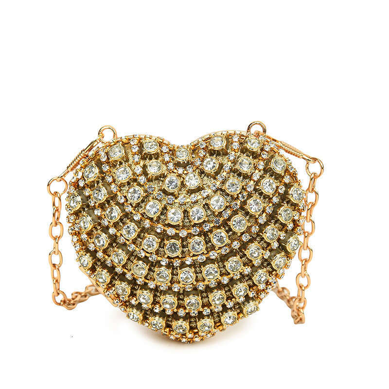Exquisite Rhinestone Mini For Women New Fashionable Handbag High-End Evening Single Shoulder Crossbody Small Bag - view 8