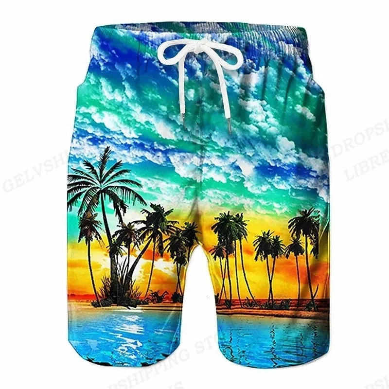 Designer Fashion Trend Flame Shorts 3D Digital Printed Casual Fashion Beach Shorts Men's Surfing Shorts Free Shipping