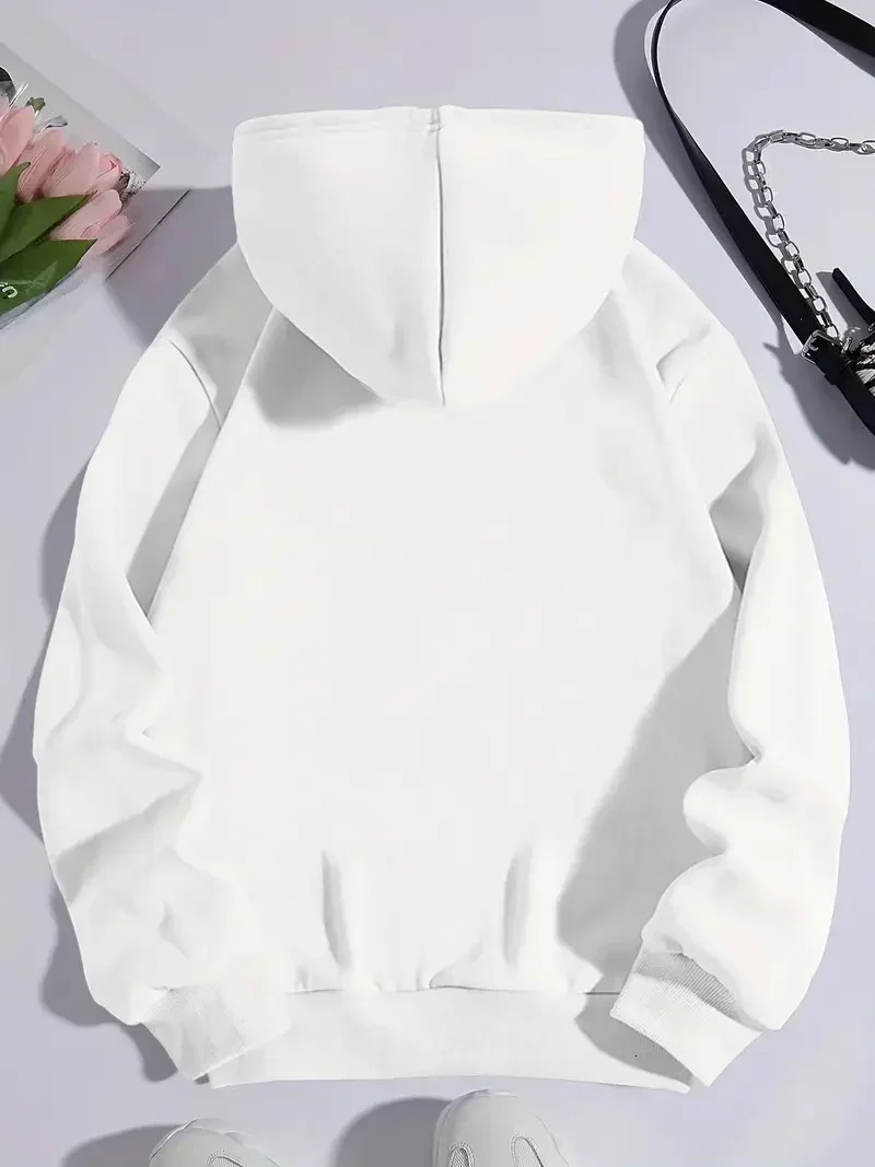The mens and womens printed hoodies and long-sleeved hoodies for the fall of 2025 are Harajuku 250707
